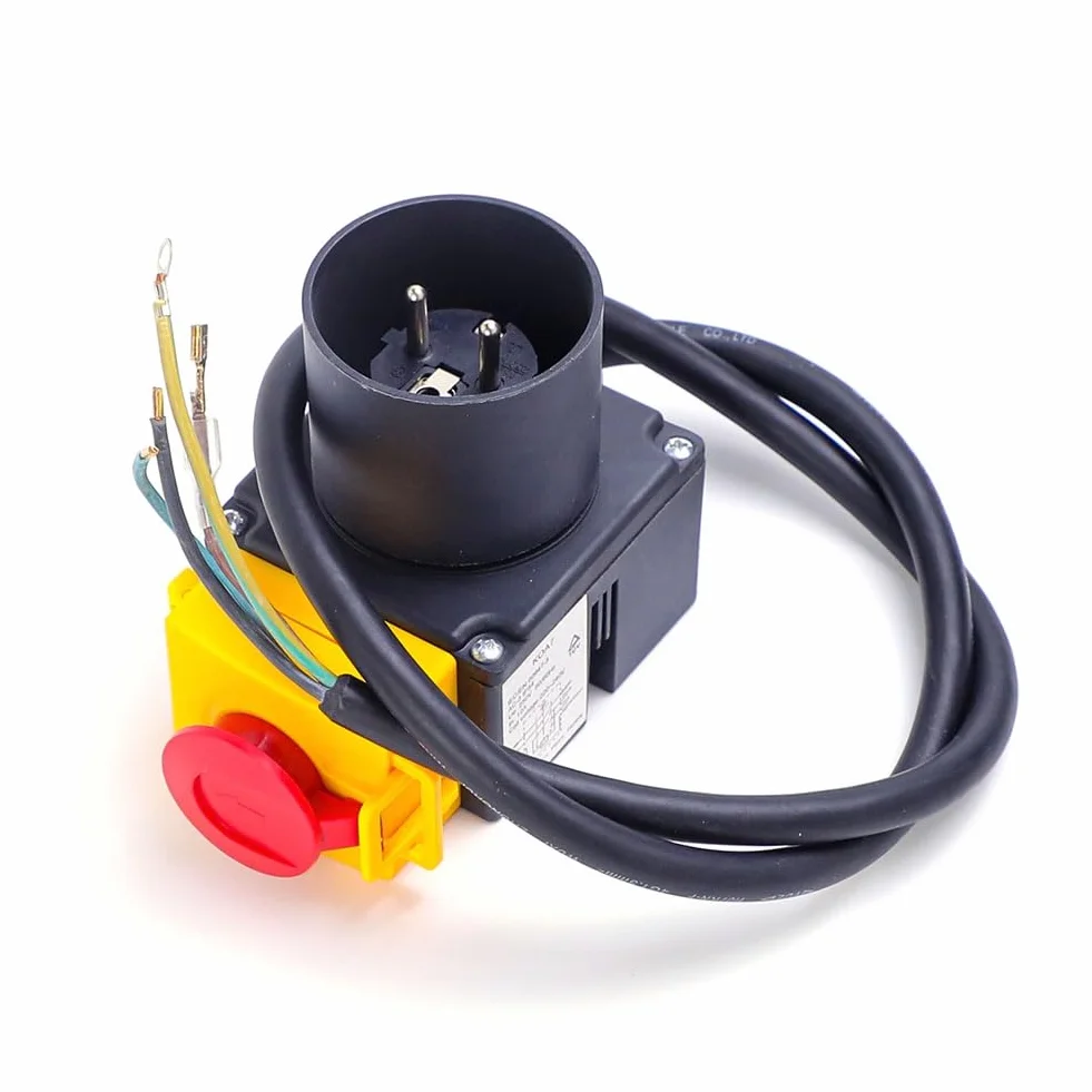 Holzspalter Schalter Stecker 250V für Holzspalter HCK3T 23221153 250V Holzspalter Elektromagnetische Schalter Werkzeuge