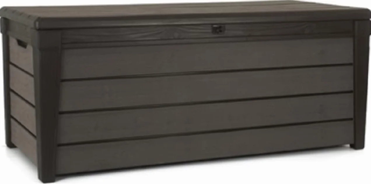 Keter - Truhe aus Harz Brushwood taupe, Kapazität 454 Liter, braun