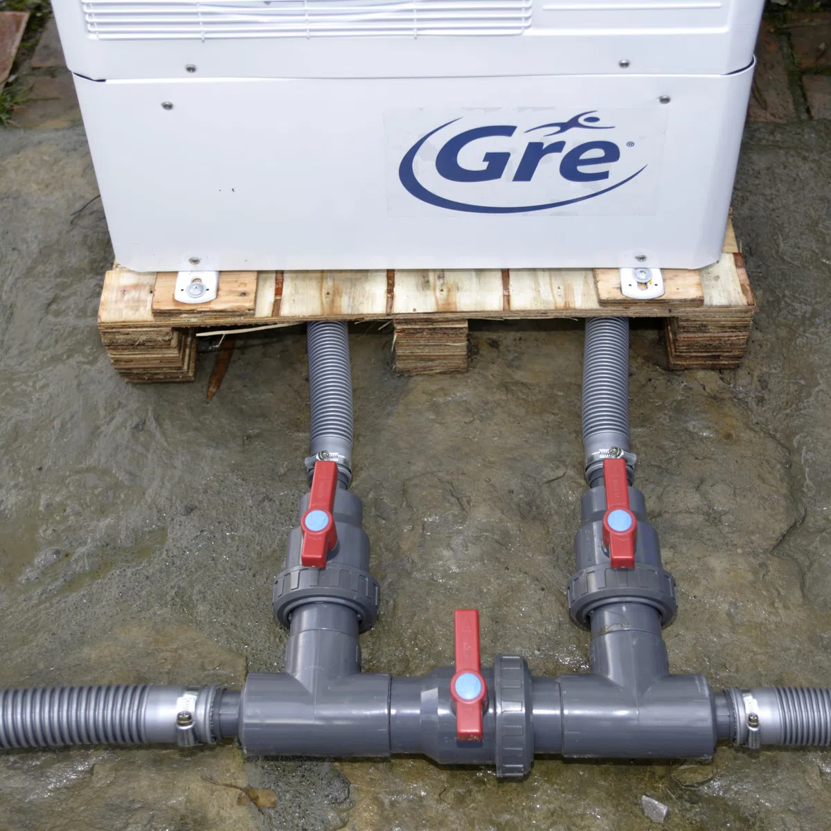 Gre AR2000 - Bypass-Kit für Wärmepumpen, Elektrolyse und Solarheizungen