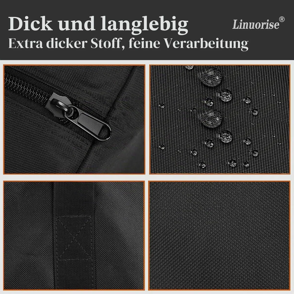 Aufbewahrungstasche für Grillutensilien, Grillzubehör, Aufbewahrung von Grillwerkzeugen, Werkzeugaufbewahrung für Grillutensilien, Tragetasche für Outdoor-Camping, Grill, extra großes Fassungsvermögen