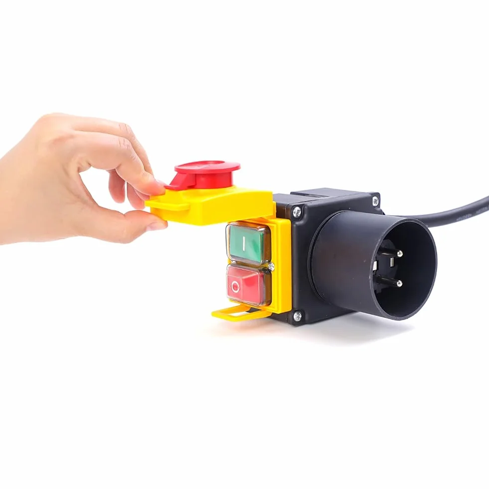 Holzspalter Schalter Stecker 250V für Holzspalter HCK3T 23221153 250V Holzspalter Elektromagnetische Schalter Werkzeuge