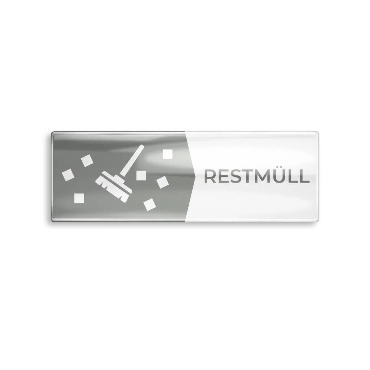 Metzler 5er-Set Aufkleber selbstklebend als Beschriftung für Mülltonnenboxen