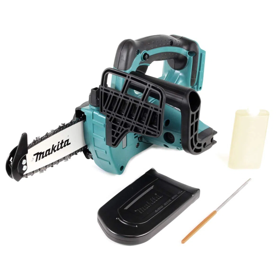 Makita DUC122Z Top Handle Akku-Kettensäge 18 V (ohne Akku, ohne Ladegerät) & DUM604ZX Akku-Grasschere 18V (ohne Akku, ohne Ladegerät)