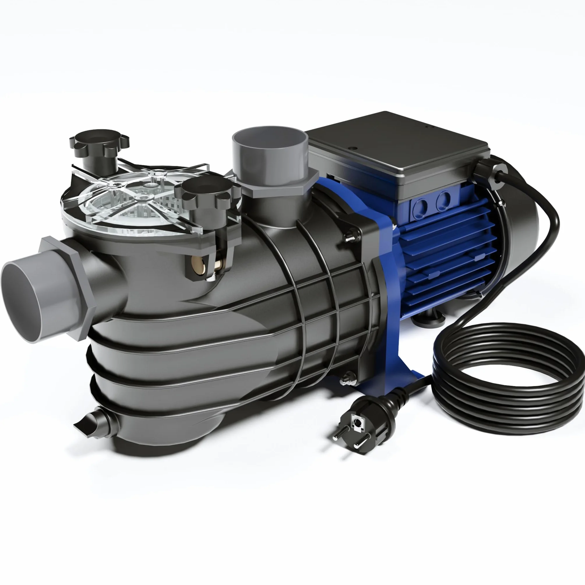 Pool Pumpe 10800 l/h 180 W Schwimmbadpumpe Filterpumpe Umwälzpumpe Pool