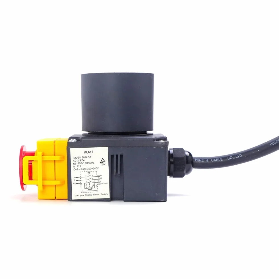 Holzspalter Schalter Stecker 250V für Holzspalter HCK3T 23221153 250V Holzspalter Elektromagnetische Schalter Werkzeuge