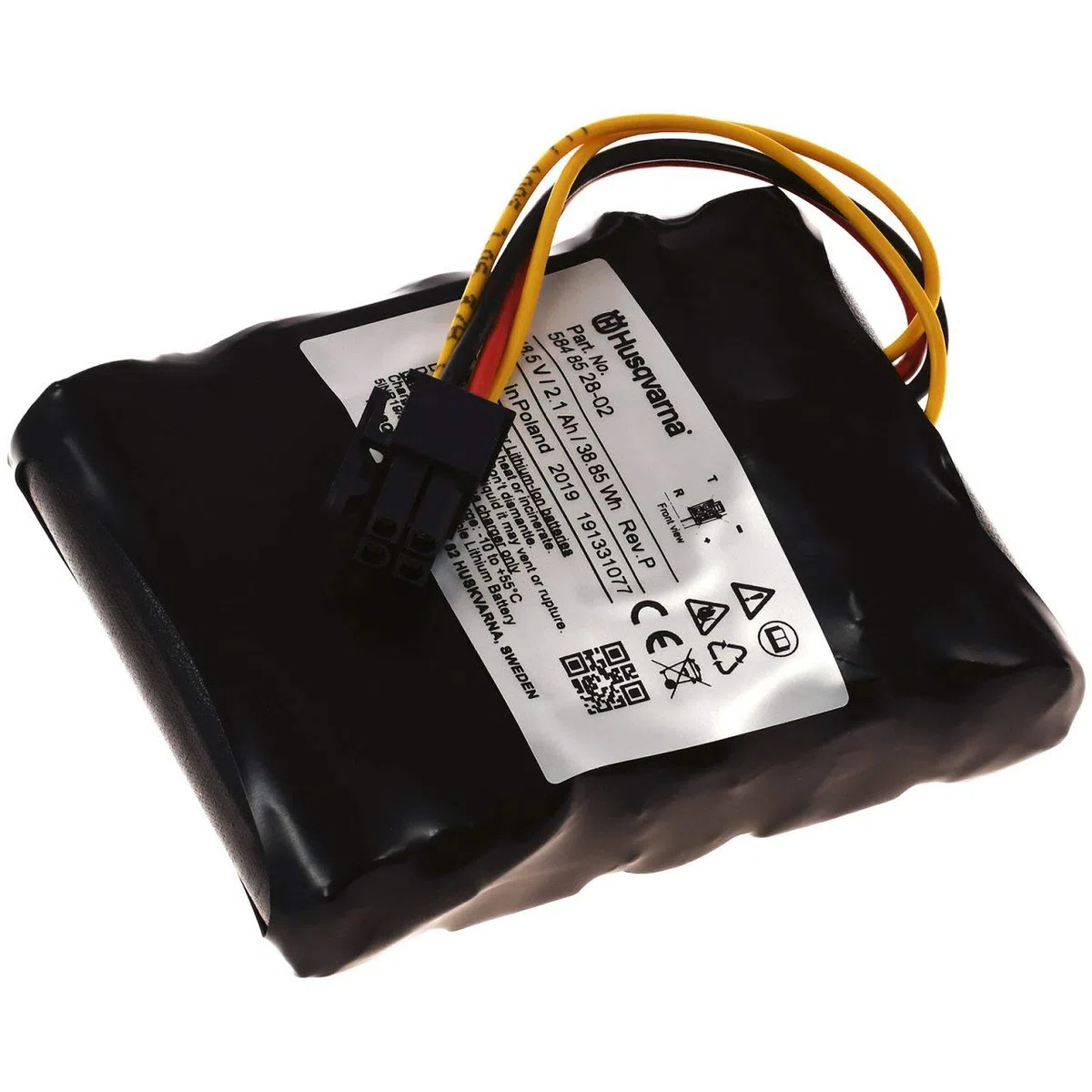 Original Husqvarna Automower Akku für 310, 315, 315X | 18V Li-Ion Ersatzakku | Kompatibel mit Typ 589 58 62-02, 584 85 28-02 und 589 58 62-01