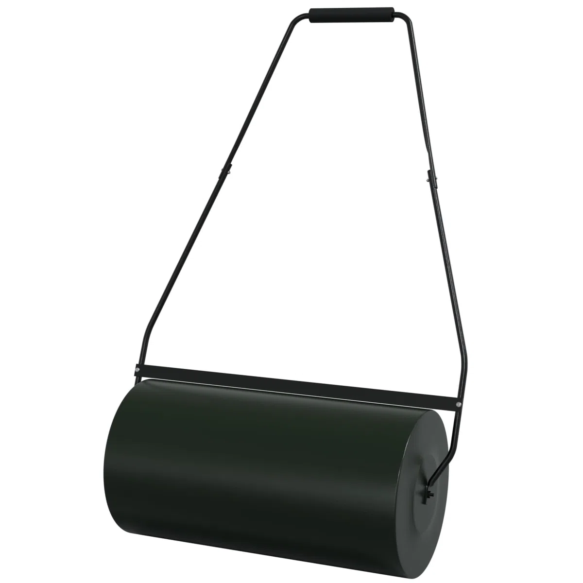 HAGO24 | Gartenwalze | Rasenwalze | Handwalze | 60cm | Stahl | 50L