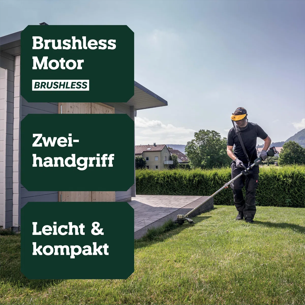 metabo Akku-Rasentrimmer RTD 18 LTX BL 30, Brushless Rasenkantenschneider