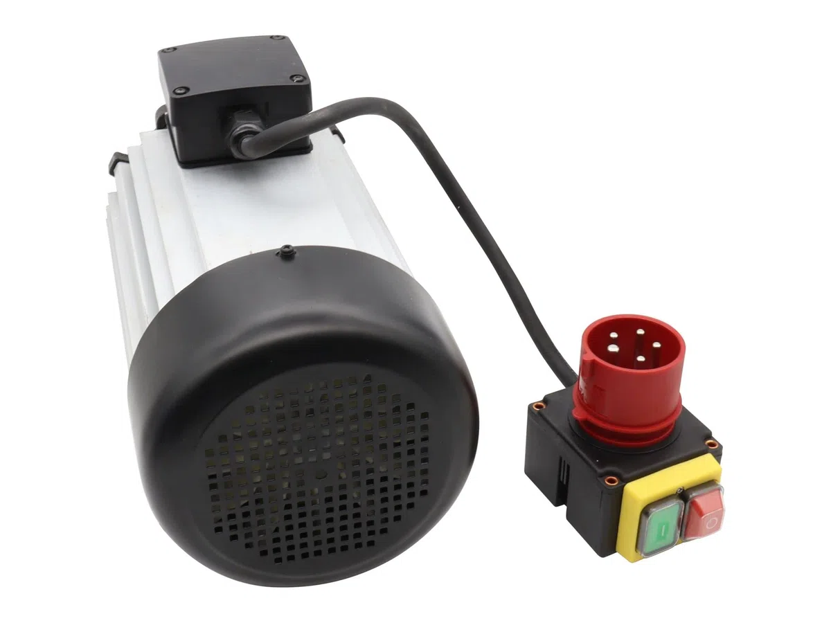 SECURA Elektromotor 400V + Schalter kompatibel mit Lumag Hos 8 Holzspalter
