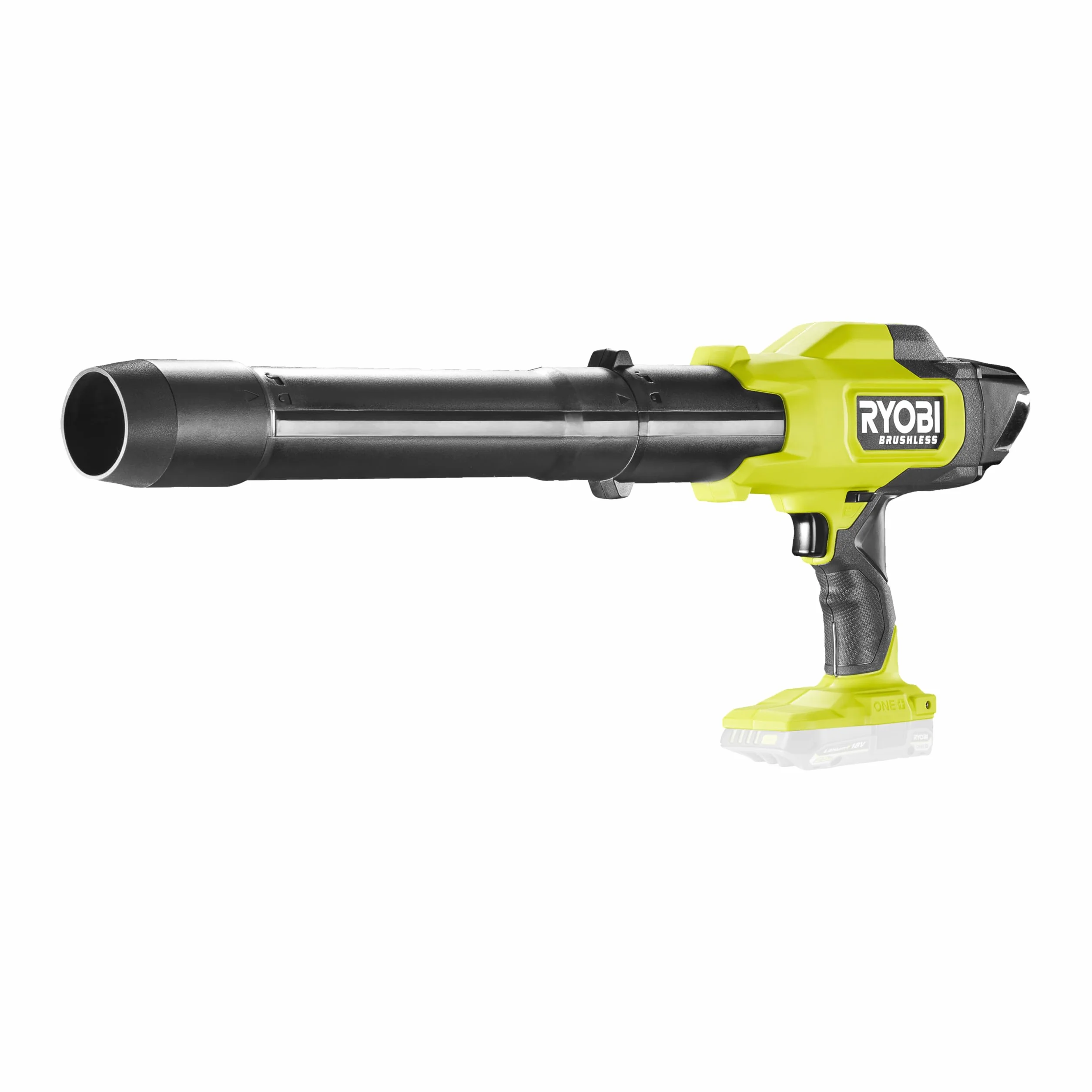 RYOBI 18 V ONE+ HP Brushless Akku-Laubgebläse RY18BLCXA-0, Compact, Luftgeschwindigkeit 240 km/h, ohne Akku und Ladegerät
