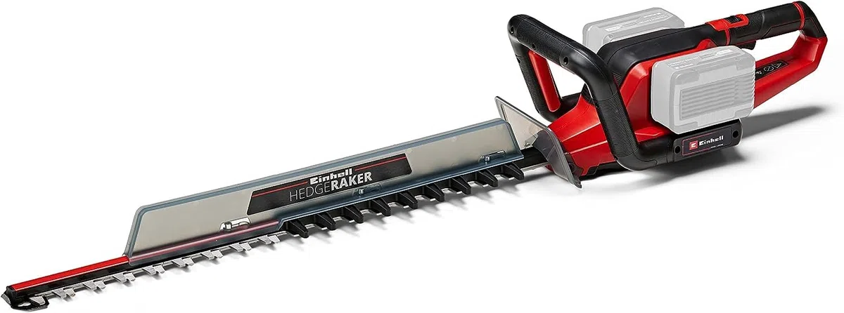 Einhell Akku-Heckenschere GE-CH 36/65 Li-Solo Power X-Change (36 V, 65 cm Schnittlänge, 30 mm Zahnabstand, drehbarer Handgriff, inkl. Schnittgutsammler, ohne Akku)