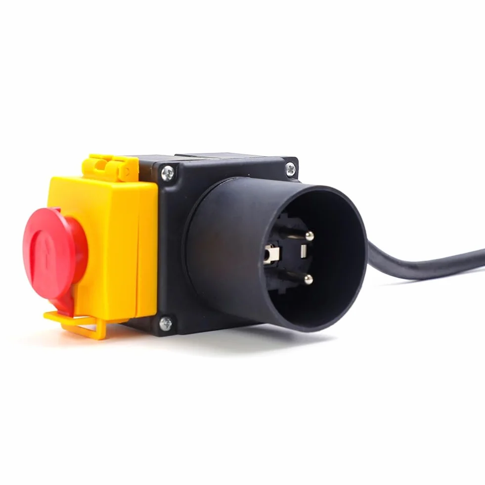 Holzspalter Schalter Stecker 250V für Holzspalter HCK3T 23221153 250V Holzspalter Elektromagnetische Schalter Werkzeuge