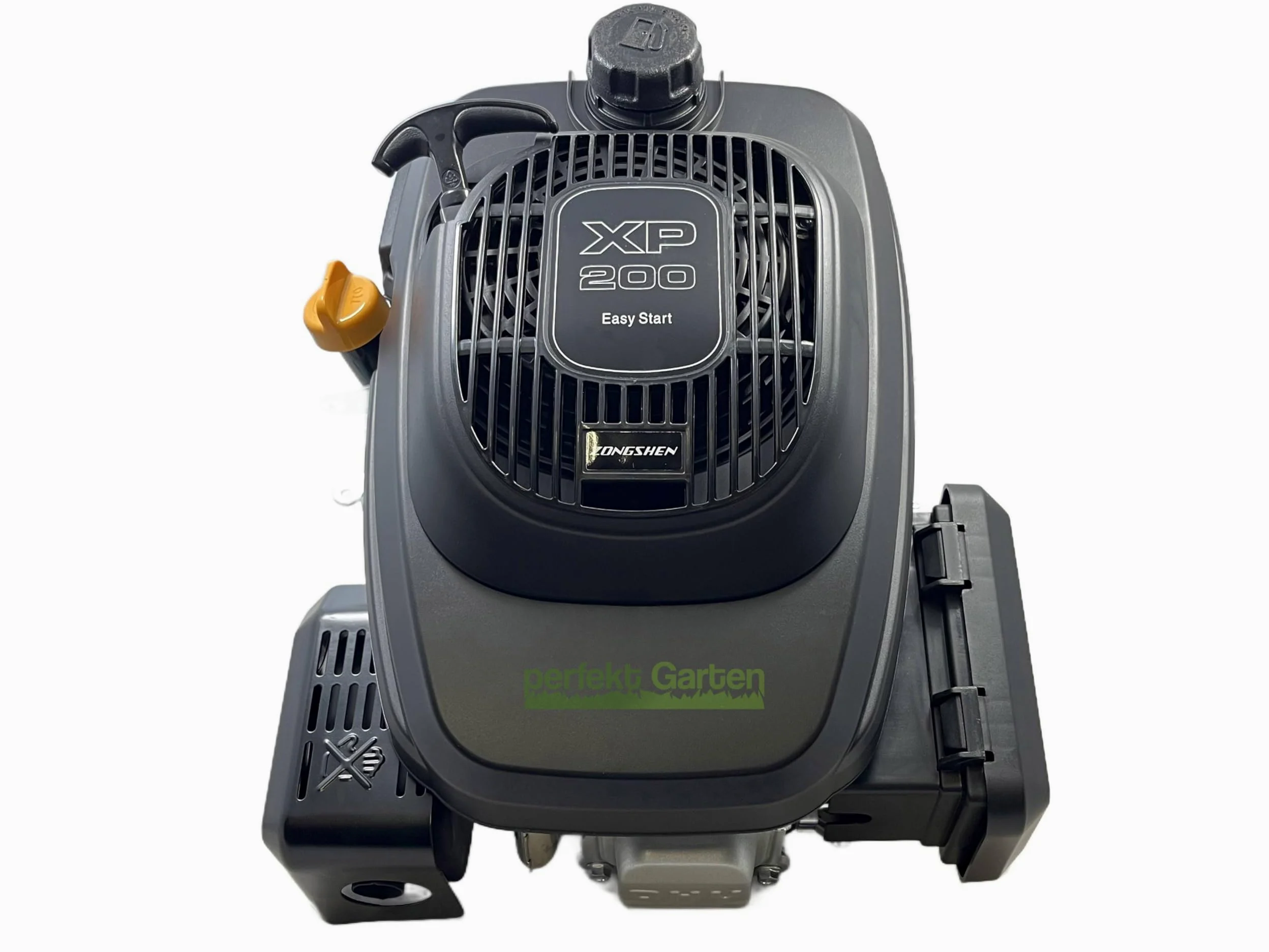 perfektGarten 6,5 PS Zongshen XP200A 196cc Seilzugstarter Rasenmähermotor 22,2 mm / 80 mm + Öl